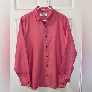 Penguin Long Sleeve Shirt by Munsingwear.  Men’s Large. (Light Red/Pink)